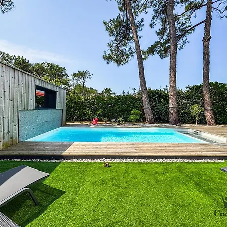 빌라 Chiberta I Pool I 2 Minutes Walk I 10 Pax I Parkings 앙글레